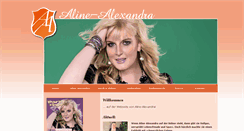 Desktop Screenshot of aline-alexandra.ch